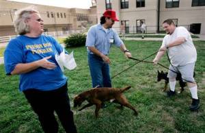 Inmates help death row dogs